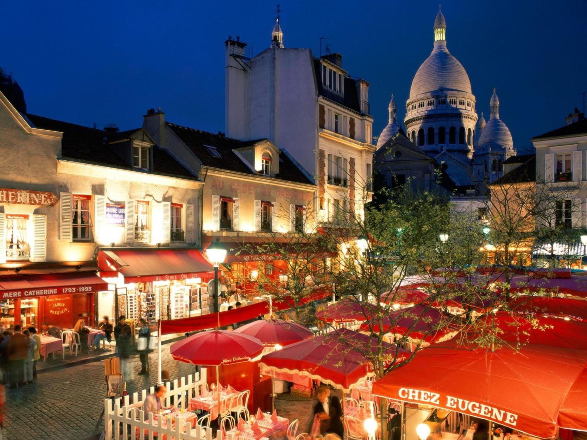 Апартаменты Charming Duplex In Montmartre Париж Экстерьер фото